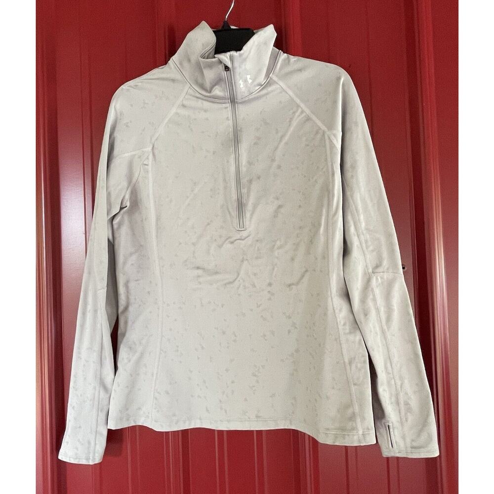 Under Armour Coldgear Infrared Sweater‎ 1/4 Zip Shirt Thermal Active Outdoors M